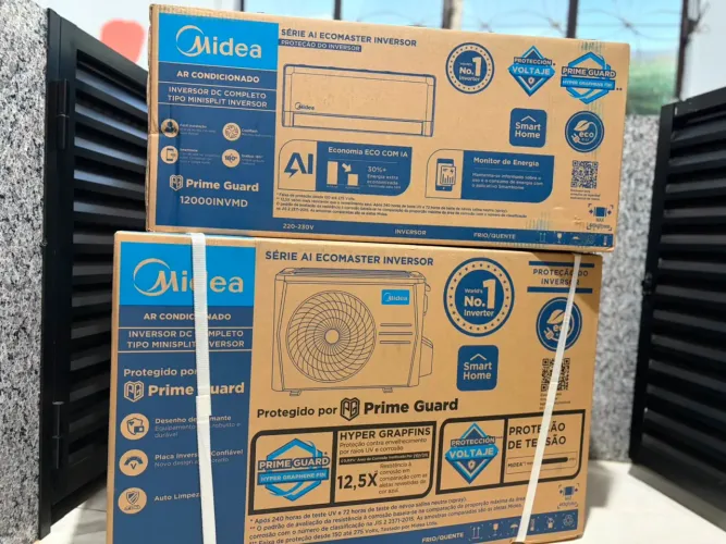 Ar-Condicionado Midea 12.000 BTUs Inverter - Quente/Frio
