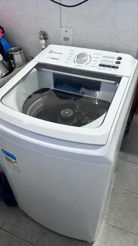 Máquina de lavar 14kg eletrolux nova mudança
