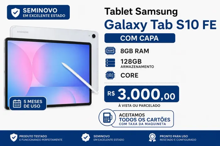 Tablet Samsung Galaxy S10 FE