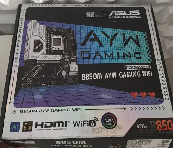 Placa mae B850m Asus aym gaming Wifi