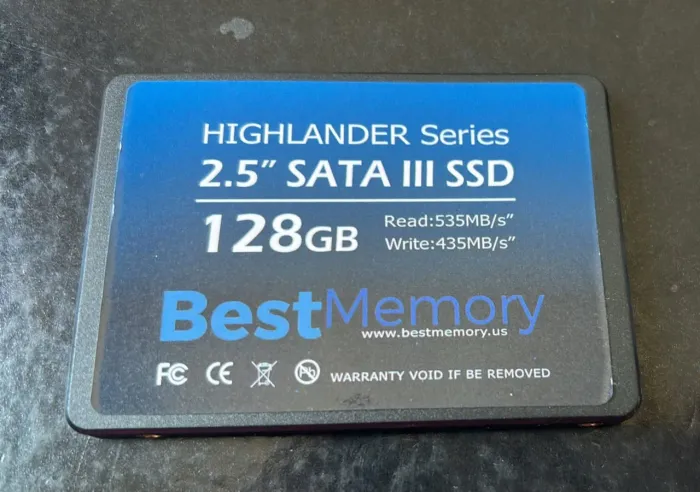 SSD SATA III 128GB