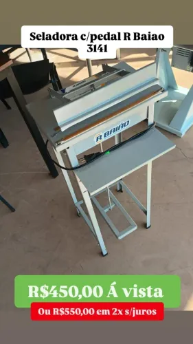 SELADORA PEDAL RBAIÃO USADA