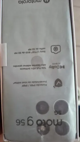 Vendo celular motorola g 56 256 gb