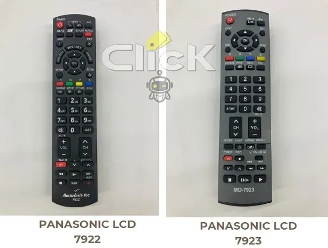 Controle Remoto Panasonic LCD, 100% Compatível