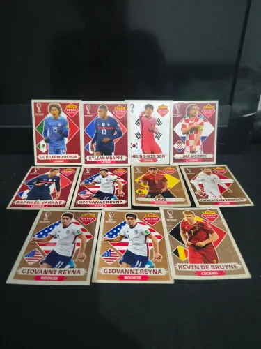 Figurinhas legends de 2022