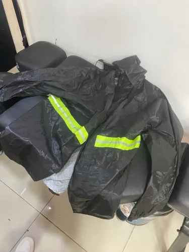 Capa de chuva para motoqueiro