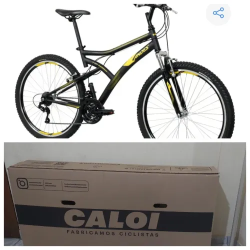 Vende-se uma bicicleta, marca caloi aro 26