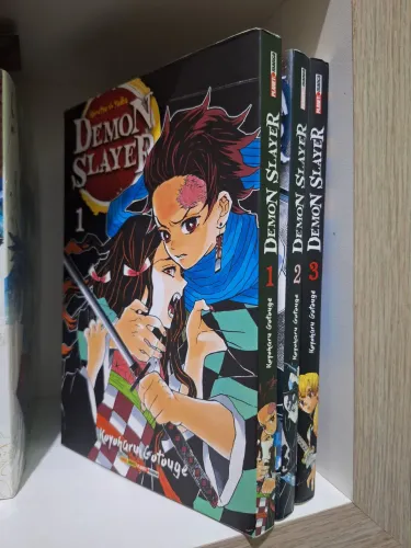 Mangás Demon Slayer - 1,2 e 3