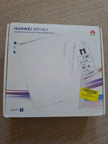 Roteador Huawei Wi-Fi 7 BE3 NOVO
