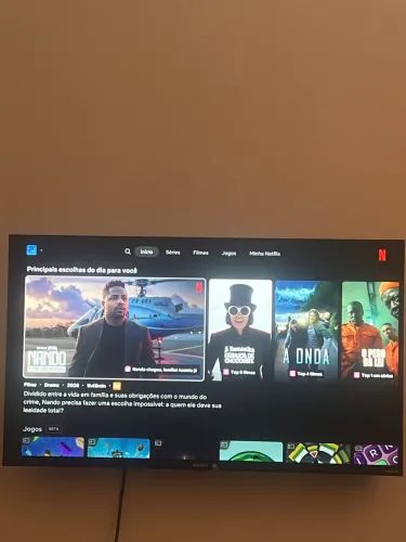 Tv 1 ano de uso