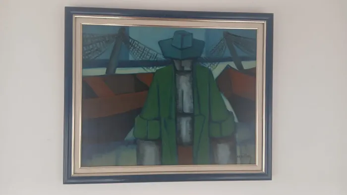 Quadro do pintor Aguilar Navarro