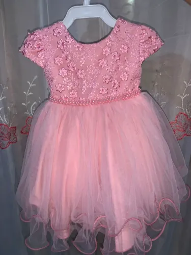Vestido de luxo bebê 