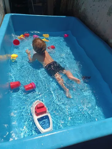 Piscina de fibra