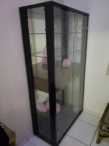 Cristaleira (com espelho no fundo)