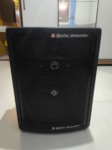 CAIXA DE SOM ATIVA TURBOX JBL 15 POLEGADAS BLUETOOTH + FM + BIVOLT<br>+ BLUETOOTH+FM+BIVOLT