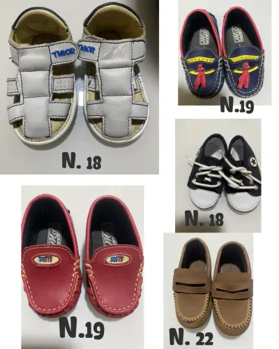 Sapatos Masculinos para bebê 