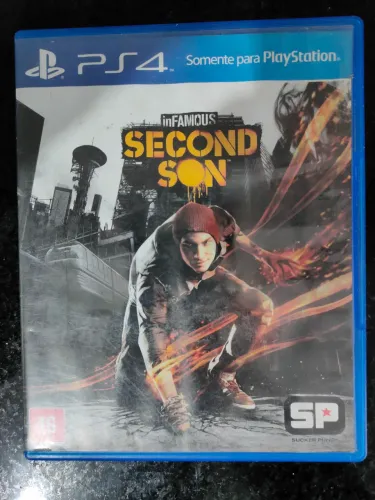 Jogo inFAMOUS Second Son (PS4) Exclusivo - Completo com Encartes - Liquido !