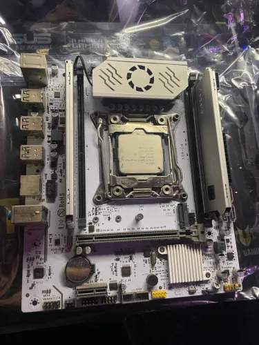 Kit upgrade: Xeon 2670 V3, placa mãe QIYIDA X99, memória ram Asgard 2x16gb