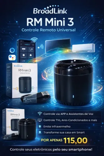 Rm mini 3 controle remoto universal