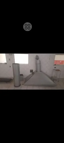Coifa já com o exaustor completo para restaurante lanchonete e outros