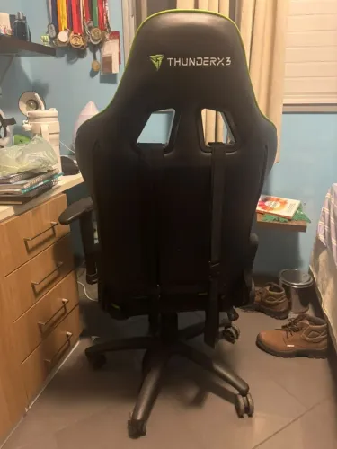 Cadeira Gamer ThunderX3 TGC12 Profissional, Até 120kg, Com Almofadas, Reclinável, Descanso