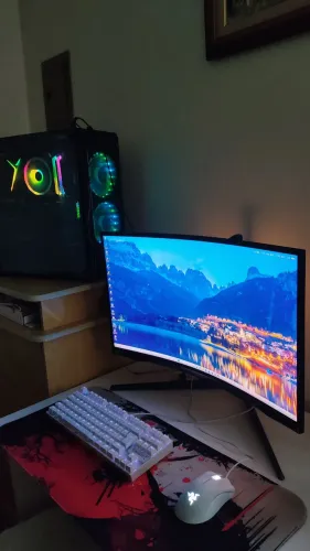 Pc Gamer Completo Monitor Mouse e Teclado RTX RYZEN