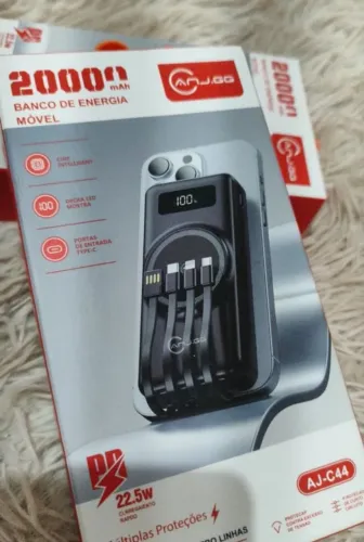 Carregador Portátil 20.000mAh
