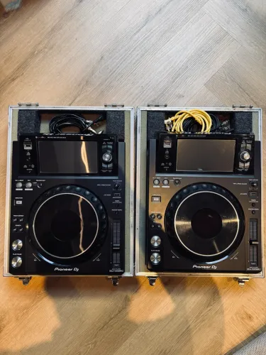 Par XDJ-1000MK2 + HARD CASES + CABOS AC/RCA