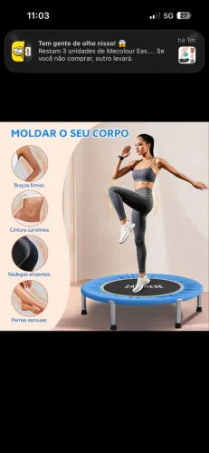 Jump trampolim profissional