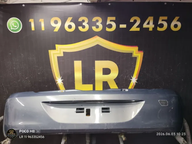 Parachoque Traseiro Renault Clio Hatch 2008 2009 2010 2011 2012 2013 2014 C/Alma Original 
