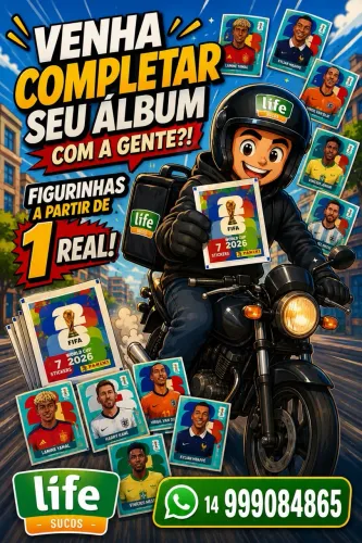 Figurinhas R$1,00 Completo seu álbum