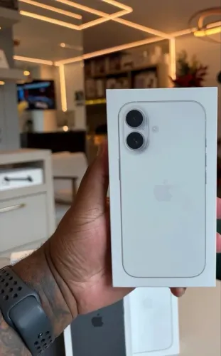 IPHONE 17 - 256 gb BRANCO NOVO LACRADO COM 1 ANO DE GARANTIA APPLE