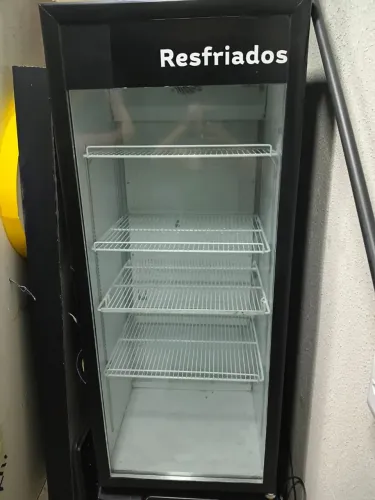 Refrigerador Vertical Gptu-40 Preto 410L 220v Gelopar