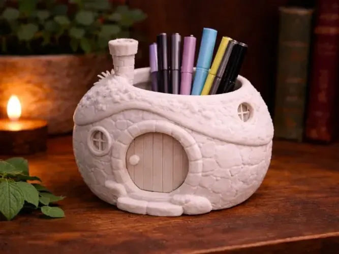 Casinha Aconchegante Hobbit - Porta Trecos