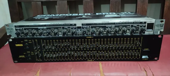 Compressor Behringer  Pro-xl Mdx2600 127v E Equalizador Yamaha Q2031b