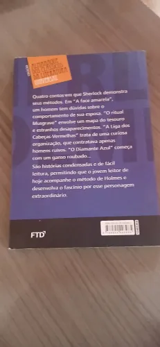 LIVRO DE SHERLOCK HOLMES