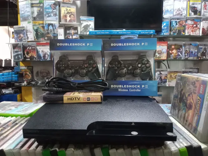 PlayStation 3 desbloqueado com 40 jogos