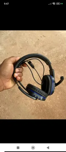 Fone headset básico com microfone 