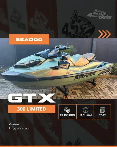 JETSKI SEADOO GTX 300 LIMITED
