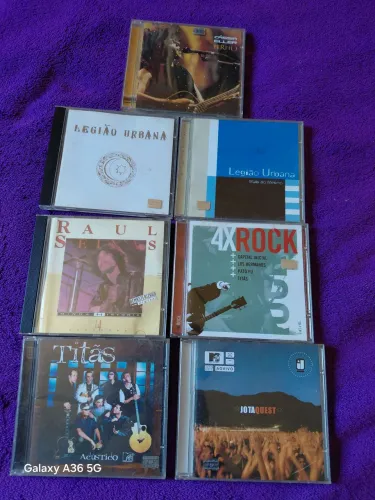 Cds originais  Rock nacional 
