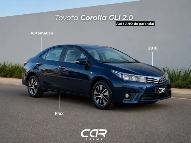 Toyota Corolla GLI 1.8 Flex 16V Aut. 2016