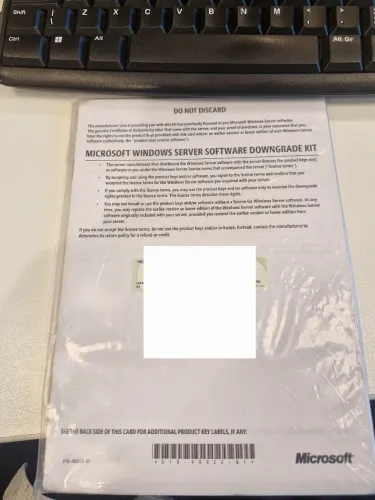 Licença Física Windows Server 2012 Standard - Original Com Selo COA