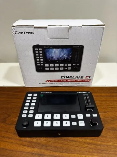 CineTreak CineLive C1 | Mesa de Corte HDMI para Lives