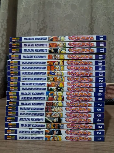 Mangá Naruto Edição Pocket - 19 volumes