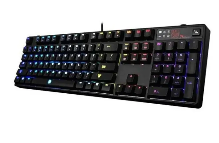 Teclado Thermaltake Esports Poseidon Z Rgb Brown