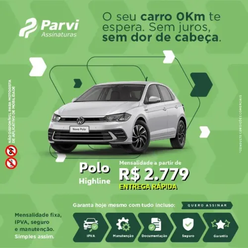 Volkswagen 0km por assinatura 