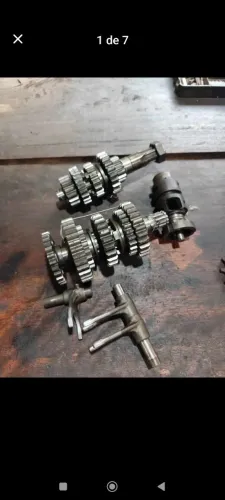 Câmbio completo da Suzuki rmx 250 