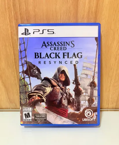 Assassin's Creed Black Flag Resynced PS5 - Mídia Física Original