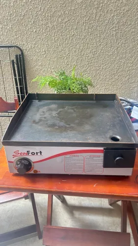 Chapa lanche Profissional 40x35 Elétrica Economic