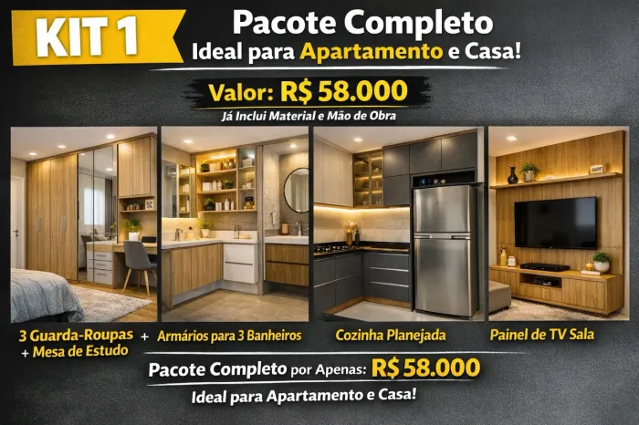Fábrica de Móveis Planejados cobrimos seu orçamento